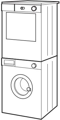 ELECTROLUX EW7H5824EB - Accessoires spéciaux kit de superposition - 1