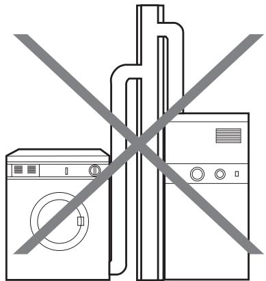 ELECTROLUX EW7H4802SC - Installation du tuyau d'évacuation - 4