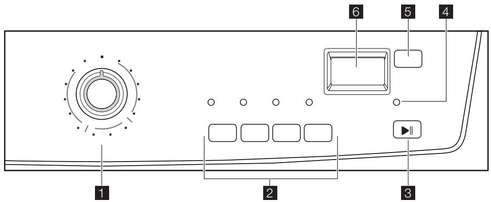 ELECTROLUX EW7H4802SC - Bandeau de commande - 1