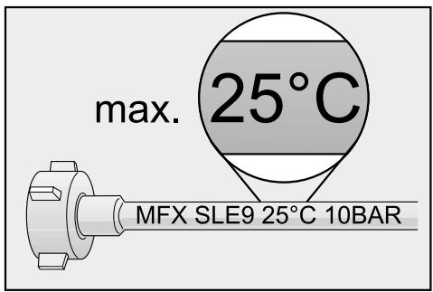 BOSCH SMS68MI04E - Température de l'eau : - 1