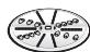 BOSCH MS6CM6155 - Vende-raspeskive - grov / fin - 1