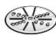 BOSCH MS6CA4120 - Çevrilebilen raspalama diski - kaba / ince - 1