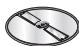 BOSCH MS6CA4150 - Dwustronna tarcza do krojenia na plasterki – grubo / cienko - 1