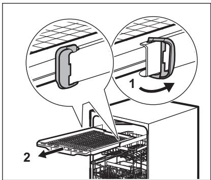 ELECTROLUX ESL5207LO - Nettoyage du bras d'aspersion en haut - 2