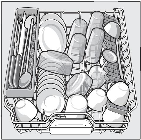 BOSCH SMS46JW01F - Tasses et verres - 1