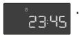 ELECTROLUX LMS2173EMW - Configuración del tiempo con el reloj;puesto en hora - 1