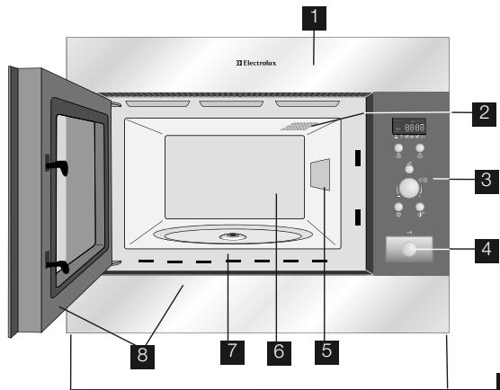 ELECTROLUX EMS26408U - Récipients en aluminium - 1