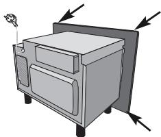 ELECTROLUX MQC325GXE - Option de montage 1: - 1