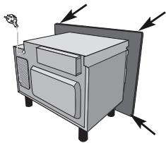 ELECTROLUX EMS26215W - Option de montage 1: - 1