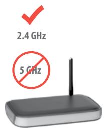 2.4 GHz 5 GHz
