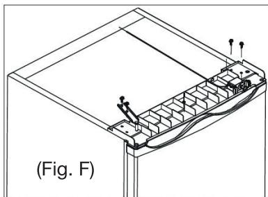 ESSENTIELB ERMV180-70I1 - Inversion du sens d'ouverture de la porte du réfrigérateur - 8