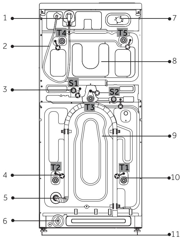 HAIER HWD120-B1558U - Arrière (fig. 2.2.2) - 1