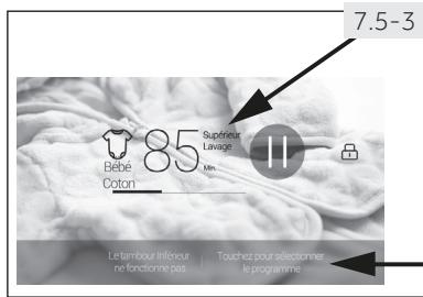 HAIER HWD120-B1558U - Sélection d'un tambour - 2