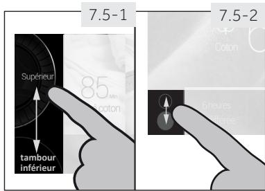 HAIER HWD120-B1558U - Sélection d'un tambour - 1