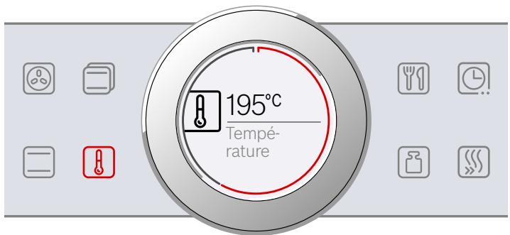BOSCH HBG672BS2 - Réglage du mode de cuisson et de la température - 2