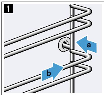 BOSCH HBG672BS2 - Accrocher les supports - 1