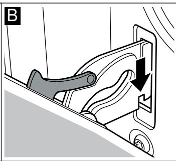 BOSCH HBF114ES0 - Accrocher la porte - 2