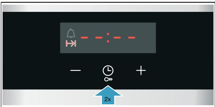 BOSCH HBF114ES0 - Réglage de la durée - 1