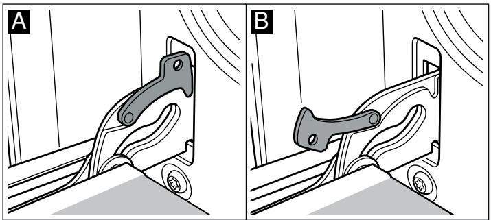 BOSCH HBF114ES0 - Décrocher et accrocher la portedou four - 1