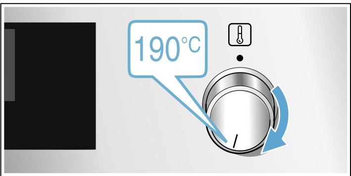 BOSCH HCE853923F - Ajustar el tipo de calentimiento y la temperatura - 2