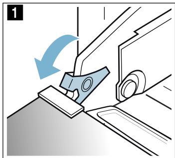 BOSCH HCE853923F - Bloquear la puerta del aparato - 1
