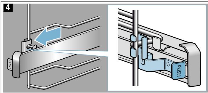 BOSCH HBA5370W0 - Enganchar los rieles de extracción - 4