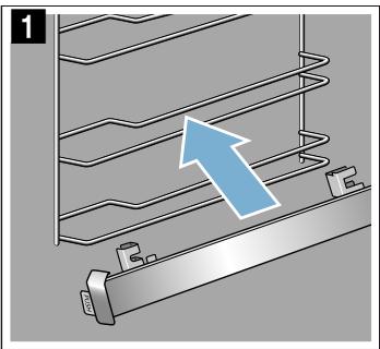 BOSCH HBA5370W0 - Enganchar los rieles de extracción - 1