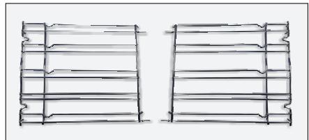 ROSIERES RFS5881PN - Grilles de fil lateral - 1