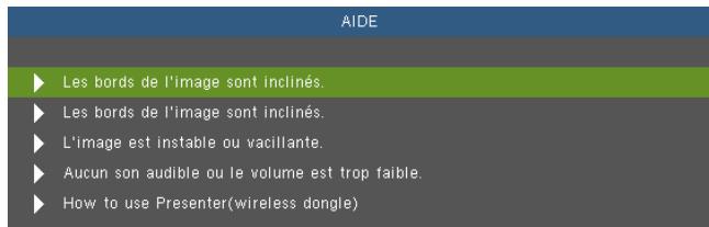 OPTOMA W402 - Commandes utilisateur - 3