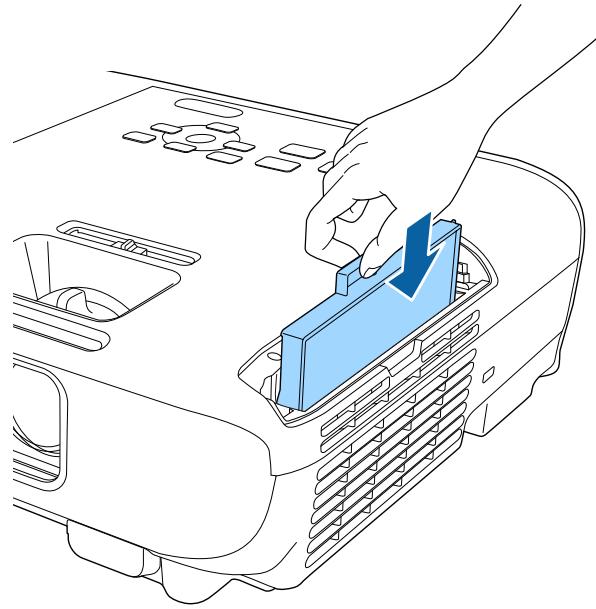 EPSON TW 5600 - TW5650 - Remplacement du filtre à air - 4