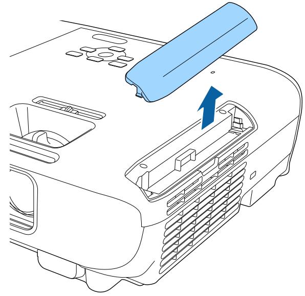 EPSON EB W41 - Remplacement du filtre à air - 1