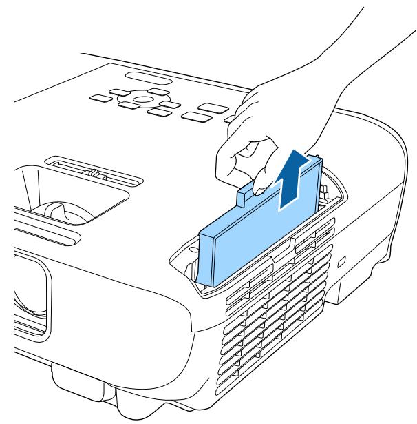 EPSON EB W41 - Remplacement du filtre à air - 2