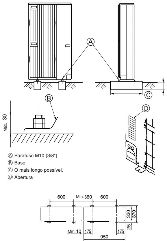 MITSUBISHI MXZ-2D33VA-E2 - MXZ-2DM40VA - Quando instalar várias unidades exteriores - 1