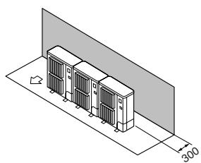 MITSUBISHI MXZ-2D33VA-E2  -  MXZ-2DM40VA - 选择室外机组的安装位置 - 6