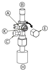 MITSUBISHI MXZ-2D33VA-E2 - MXZ-2DM40VA - Tubos de conexión (Fig. 5-4) - 2