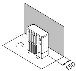 MITSUBISHI MXZ-2D33VA-E2 - MXZ-2DM40VA - Installation på blåsiga platser - 1