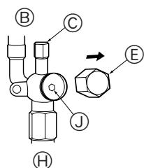 MITSUBISHI MXZ-2D33VA-E2  -  MXZ-2DM40VA - Connexion des tuyaux (Fig. 5-4) - 6