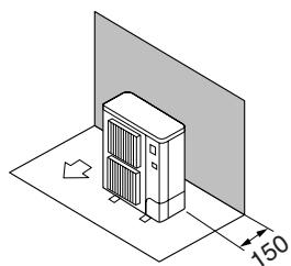 MITSUBISHI MXZ-2D33VA-E2 - MXZ-2DM40VA - Установка в местах, где возможен сильный ветер - 1