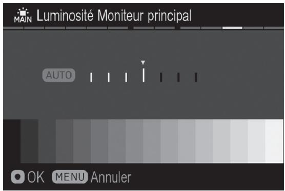 SIGMA SD QUATTRO - AJUSTEMENT DE LA LUMINOSITE DU MONITEUR - 1