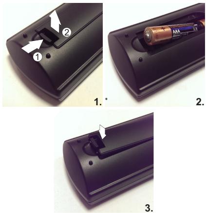 MEGASAT HD 650 T2 PLUS - Fernbedienung - 1