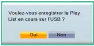 SEDEA SNT850HD USB - 5) Création d'une playlist : - 2
