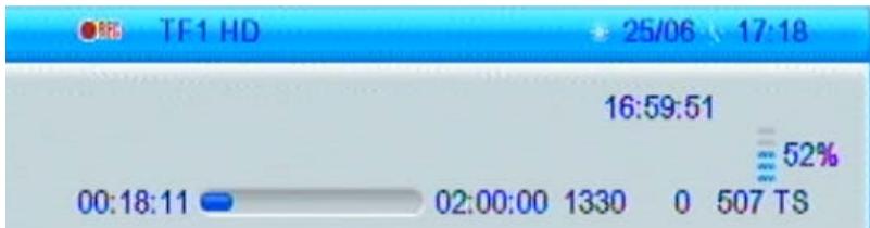 SEDEA SNT850HD USB - 1) Enregistrement instantané (manuel) - 2