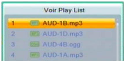 SEDEA SNT850HD USB - 5) Création d'une playlist : - 4