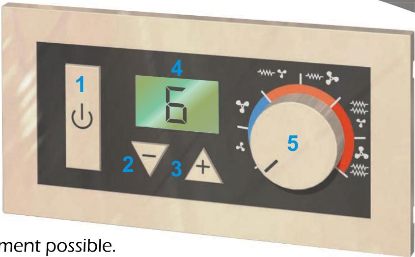 AIRELEC TOPAIR 4 & AIRCOM 4 - Fonctionnement avec boîtier de commande : - 1