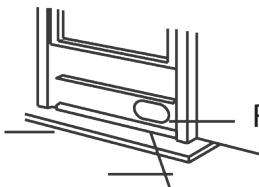 CARREFOUR HMC9000A - Installatie in een horizontaal schuifraam - 3