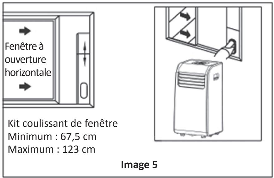 CARREFOUR HMC9000A - Installation du kit coulissant de fenêtre - 3