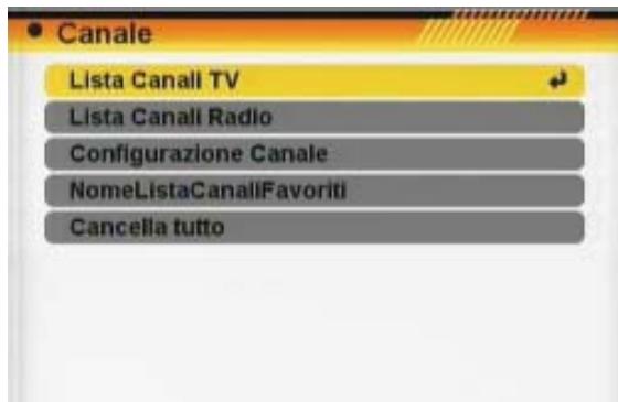 FTE EXTREME HD FLEX T2 - MENU CANALE - 1