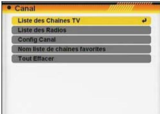 FTE EXTREME HD FLEX T2 - MENU CHÂINE - 1