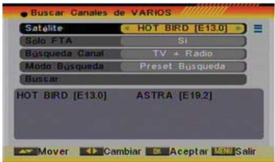 FTE EXTREME HD FLEX T2 - BUSCAR CANALES DE UN SATÉLITE - 4