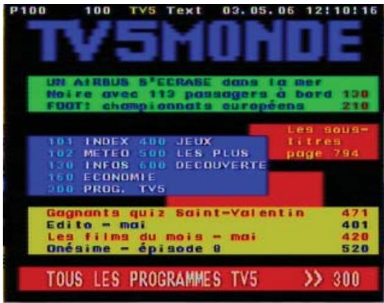 FTE EXTREME HD FLEX T2 - TÉLETEXTE - 1